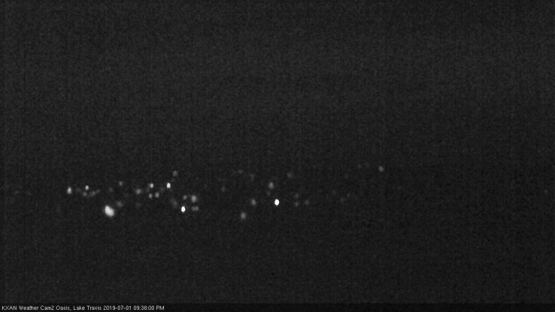Lake Travis webcam, July 1, 2019 8:40 PM CT