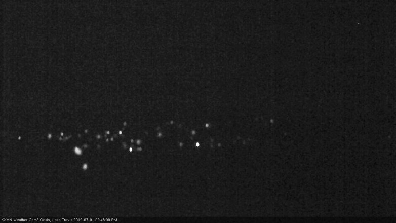 Lake Travis webcam, July 1, 2019 8:50 PM CT