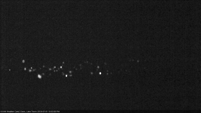 Lake Travis webcam, July 1, 2019 9:05 PM CT