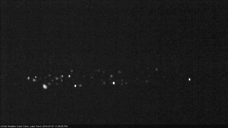 Lake Travis webcam, July 1, 2019 10:10 PM CT