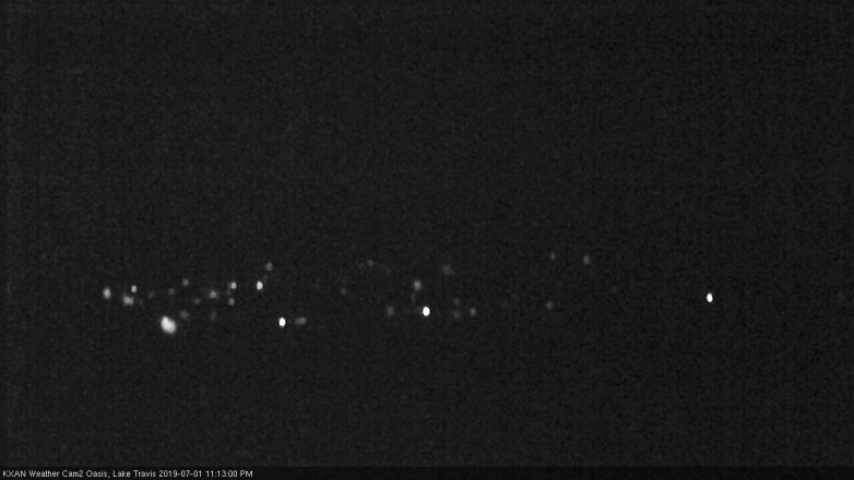 Lake Travis webcam, July 1, 2019 10:15 PM CT