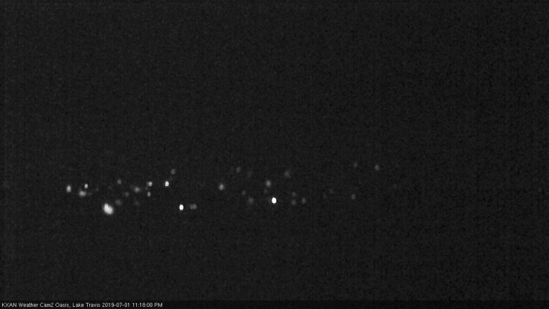 Lake Travis webcam, July 1, 2019 10:20 PM CT