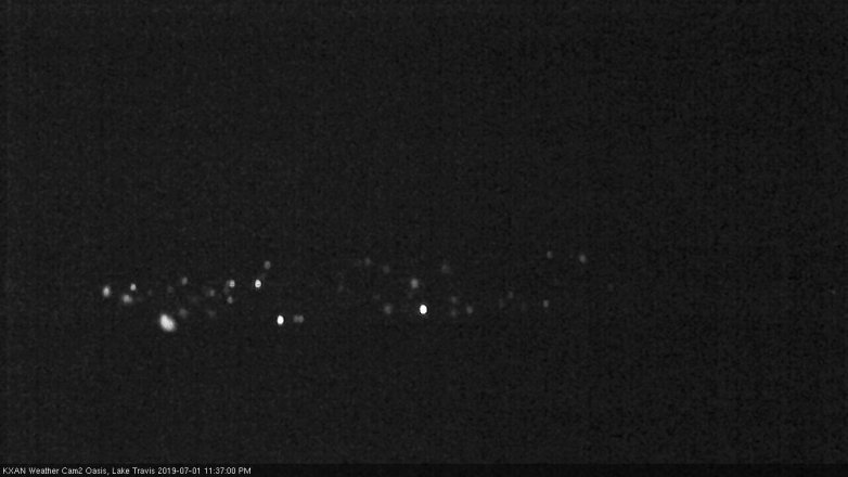 Lake Travis webcam, July 1, 2019 10:40 PM CT