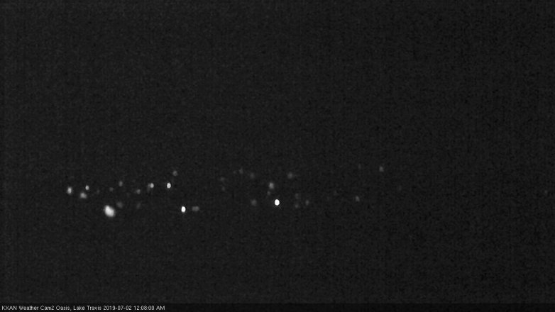 Lake Travis webcam, July 1, 2019 11:10 PM CT