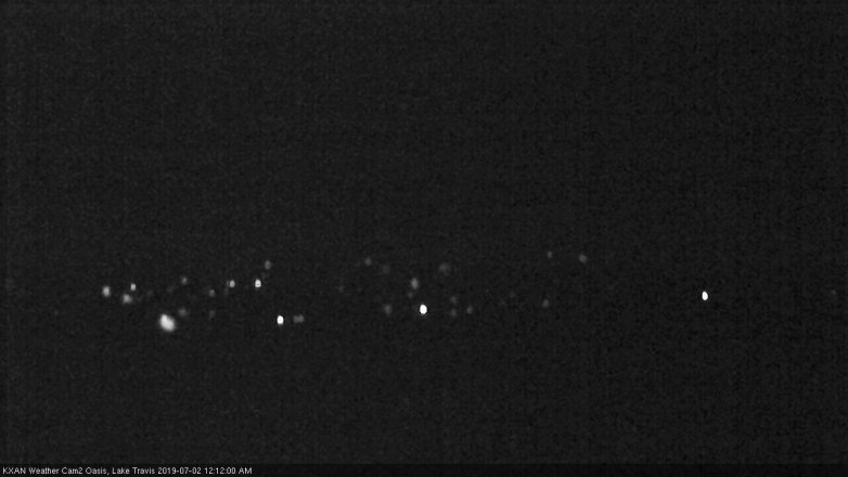 Lake Travis webcam, July 1, 2019 11:15 PM CT