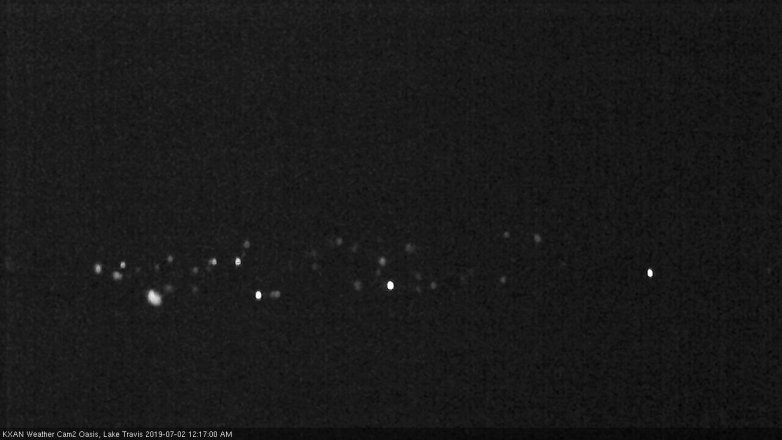 Lake Travis webcam, July 1, 2019 11:20 PM CT