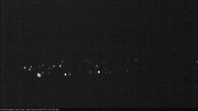 Lake Travis webcam, July 1, 2019 11:40 PM CT