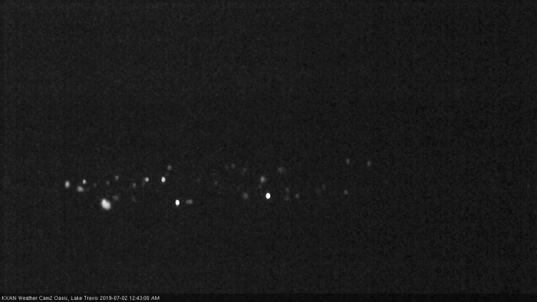 Lake Travis webcam, July 1, 2019 11:45 PM CT