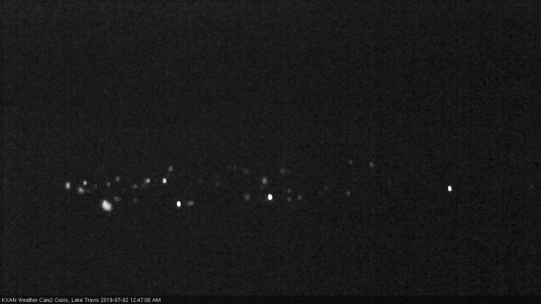Lake Travis webcam, July 1, 2019 11:50 PM CT