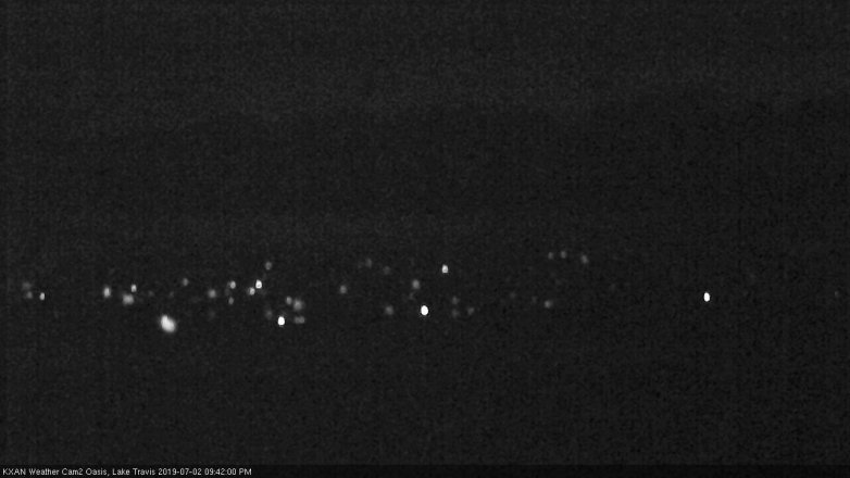Lake Travis webcam, July 2, 2019 8:45 PM CT