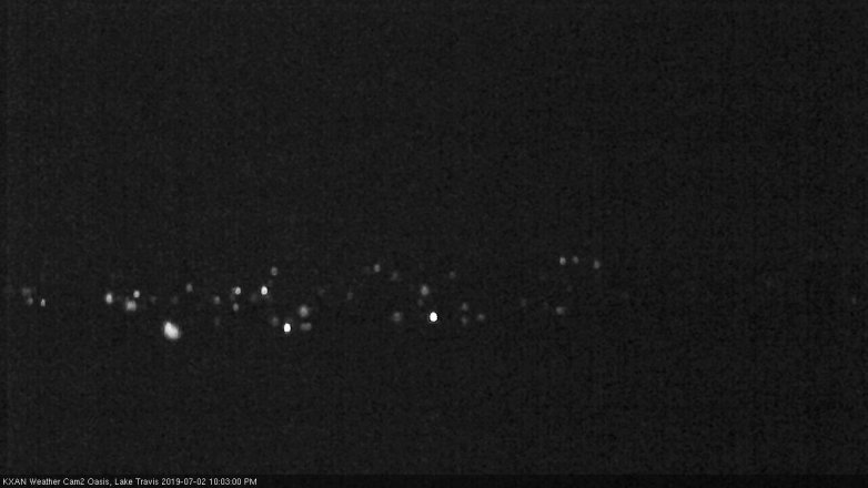 Lake Travis webcam, July 2, 2019 9:05 PM CT