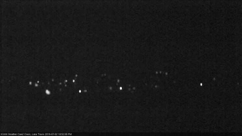 Lake Travis webcam, July 2, 2019 9:55 PM CT