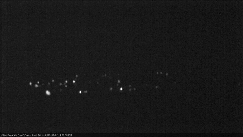 Lake Travis webcam, July 2, 2019 10:05 PM CT