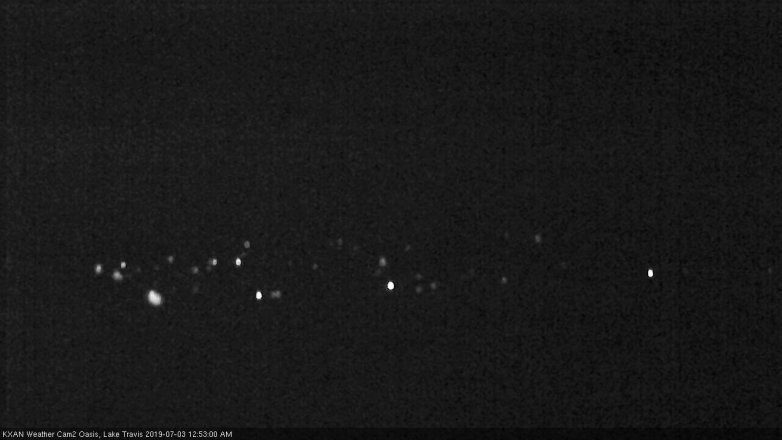 Lake Travis webcam, July 2, 2019 11:55 PM CT