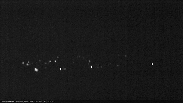 Lake Travis webcam, July 2, 2019 12:00 AM CT