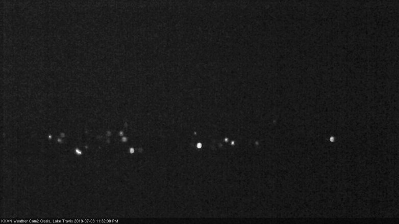 Lake Travis webcam, July 3, 2019 10:35 PM CT