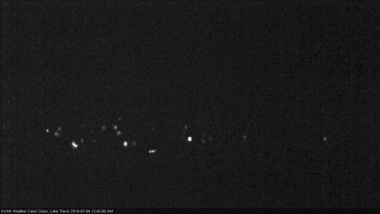 Lake Travis webcam, July 3, 2019 11:45 PM CT