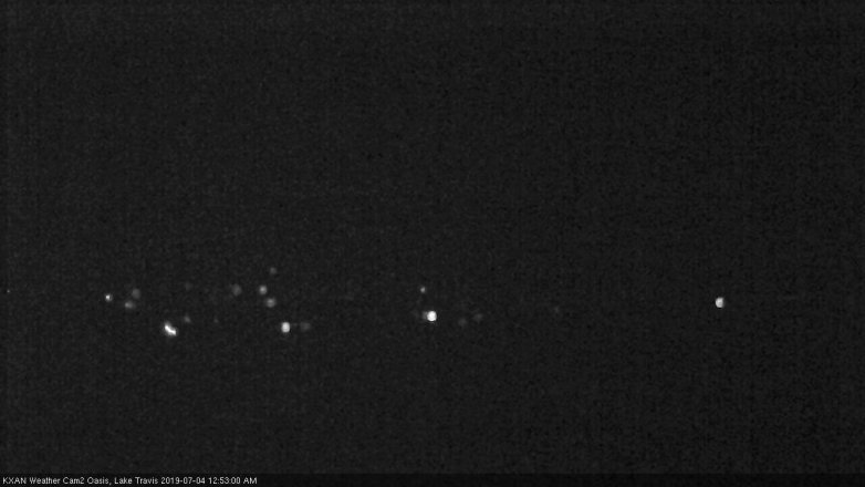 Lake Travis webcam, July 3, 2019 11:55 PM CT