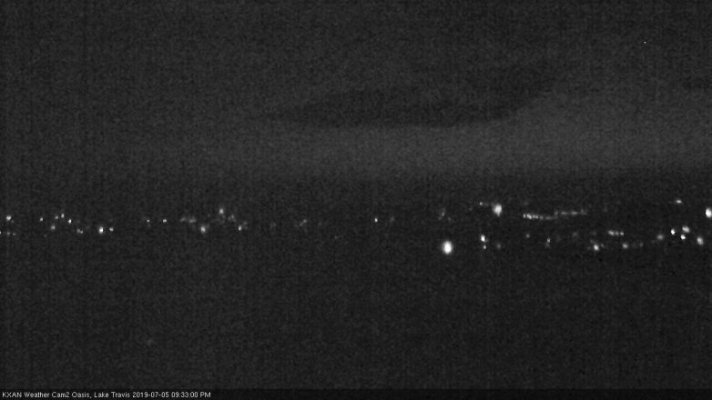 Lake Travis webcam, July 5, 2019 8:35 PM CT