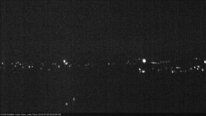 Lake Travis webcam, July 5, 2019 8:45 PM CT