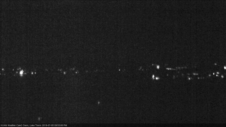 Lake Travis webcam, July 5, 2019 8:55 PM CT