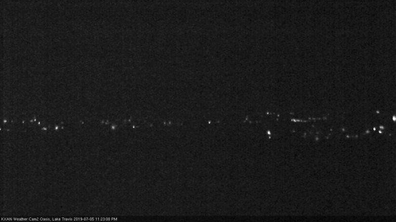 Lake Travis webcam, July 5, 2019 10:25 PM CT