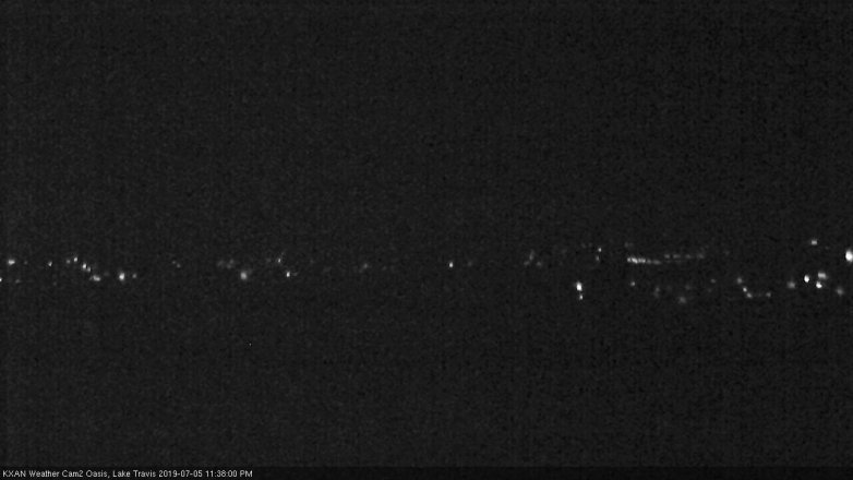 Lake Travis webcam, July 5, 2019 10:40 PM CT