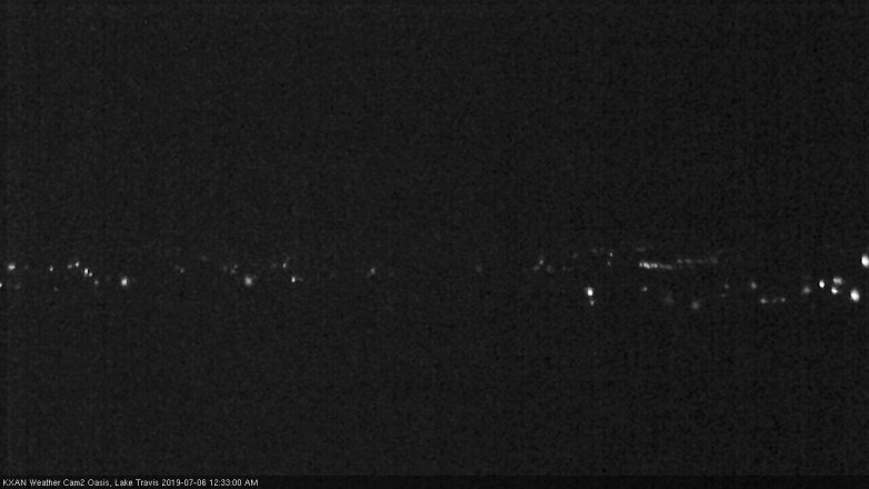 Lake Travis webcam, July 5, 2019 11:35 PM CT