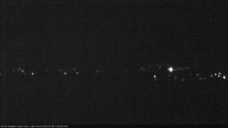 Lake Travis webcam, July 5, 2019 11:55 PM CT