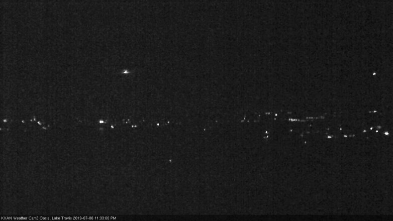 Lake Travis webcam, July 6, 2019 10:35 PM CT