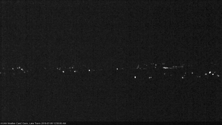 Lake Travis webcam, July 7, 2019 12:00 AM CT
