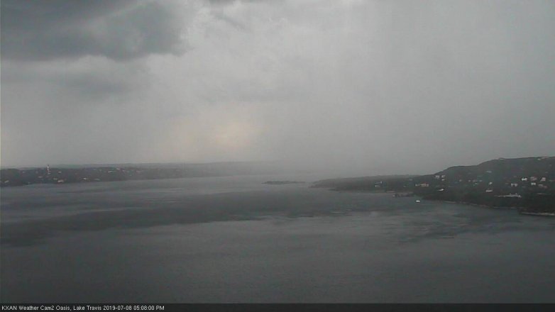 Lake Travis webcam, July 8, 2019 4:10 PM CT