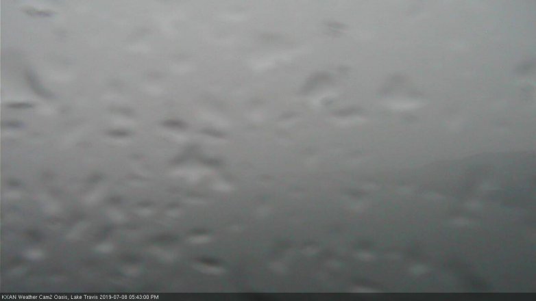 Lake Travis webcam, July 8, 2019 4:45 PM CT
