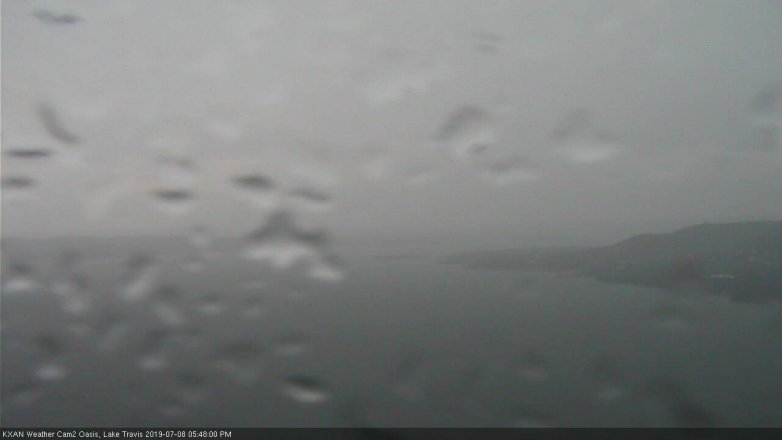 Lake Travis webcam, July 8, 2019 4:50 PM CT