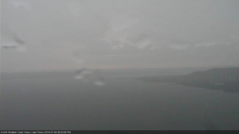 Lake Travis webcam, July 8, 2019 5:05 PM CT