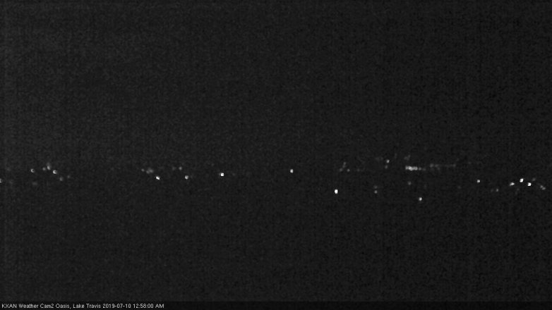 Lake Travis webcam, July 9, 2019 12:00 AM CT