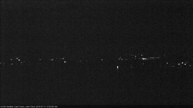 Lake Travis webcam, July 10, 2019 11:55 PM CT