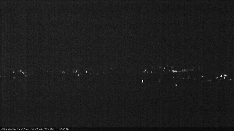 Lake Travis webcam, July 11, 2019 10:35 PM CT