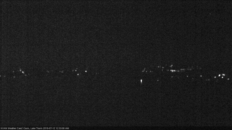 Lake Travis webcam, July 11, 2019 11:35 PM CT