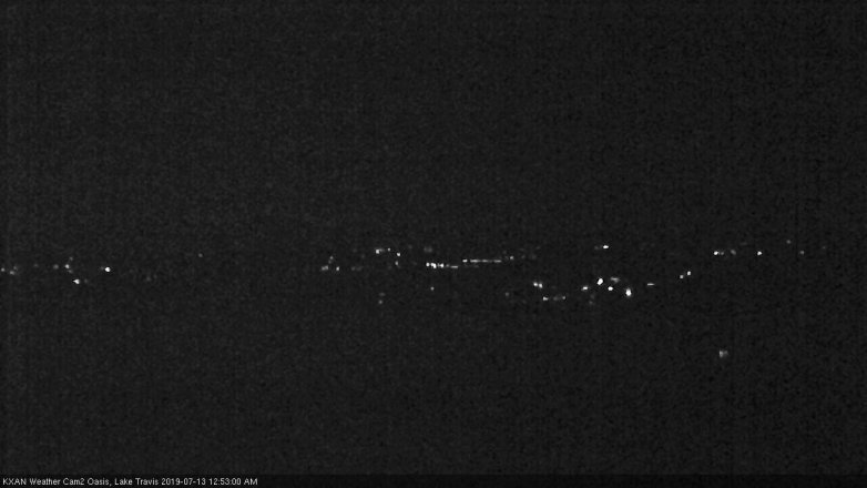 Lake Travis webcam, July 12, 2019 11:55 PM CT