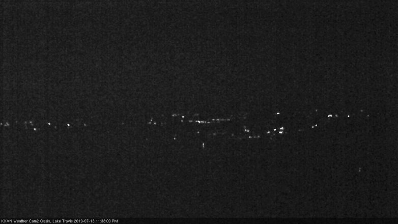 Lake Travis webcam, July 13, 2019 10:35 PM CT