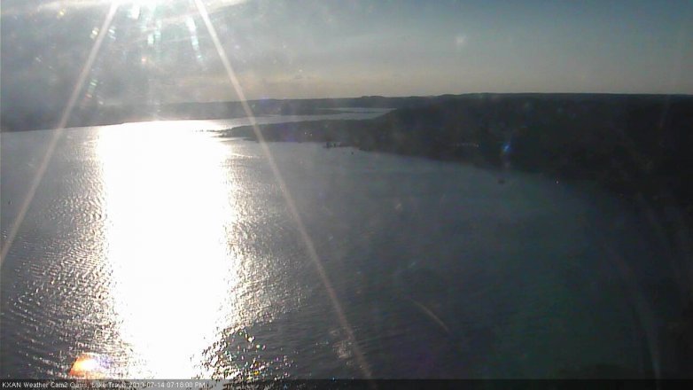 Lake Travis webcam, July 14, 2019 6:20 PM CT