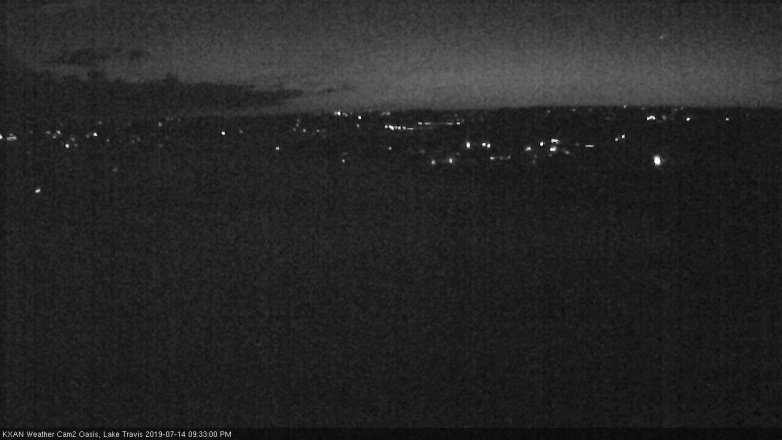 Lake Travis webcam, July 14, 2019 8:35 PM CT
