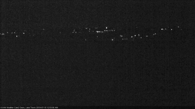 Lake Travis webcam, July 14, 2019 11:55 PM CT