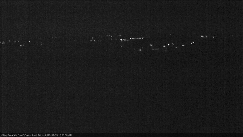 Lake Travis webcam, July 14, 2019 12:00 AM CT
