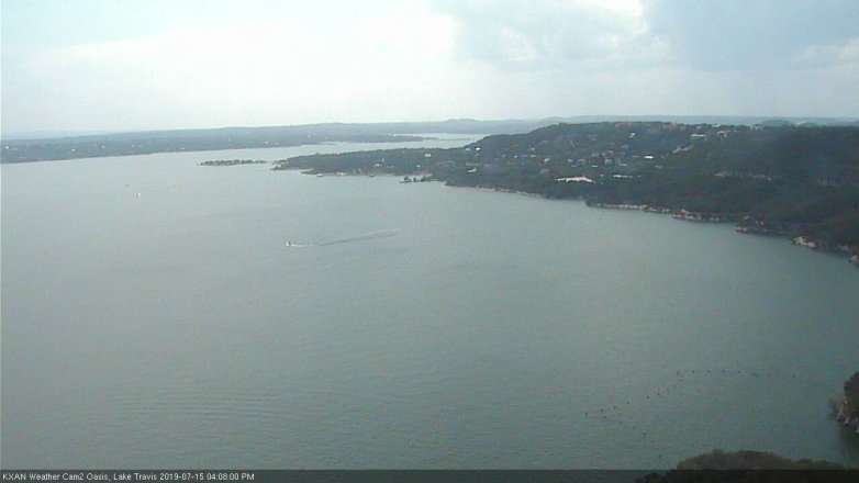 Lake Travis webcam, July 15, 2019 3:10 PM CT