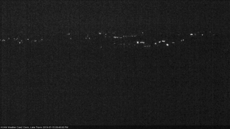 Lake Travis webcam, July 15, 2019 8:50 PM CT