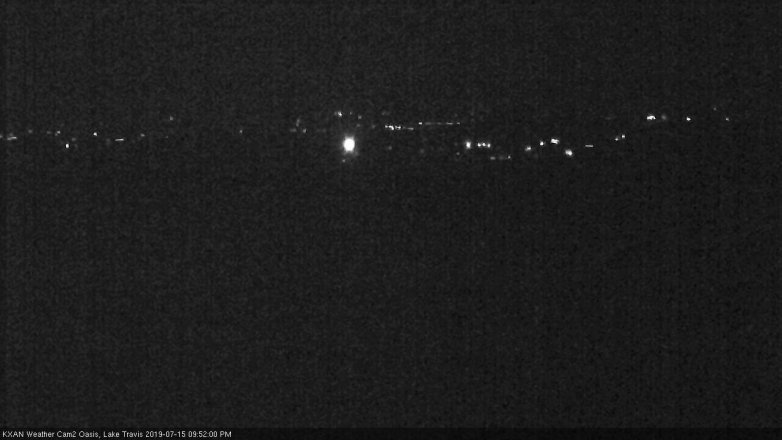 Lake Travis webcam, July 15, 2019 8:55 PM CT