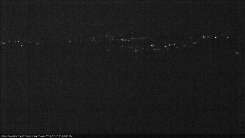 Lake Travis webcam, July 15, 2019 10:35 PM CT