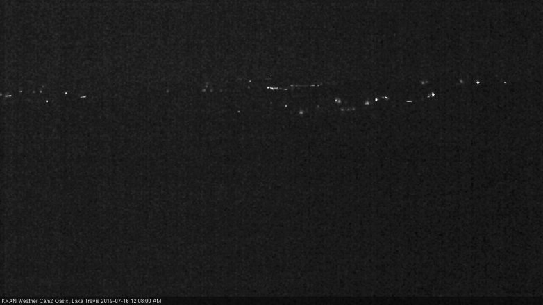 Lake Travis webcam, July 15, 2019 11:10 PM CT